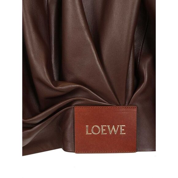 Loewe Women Draped Jacket In Calfskin Nappa - Picture 6 of 6